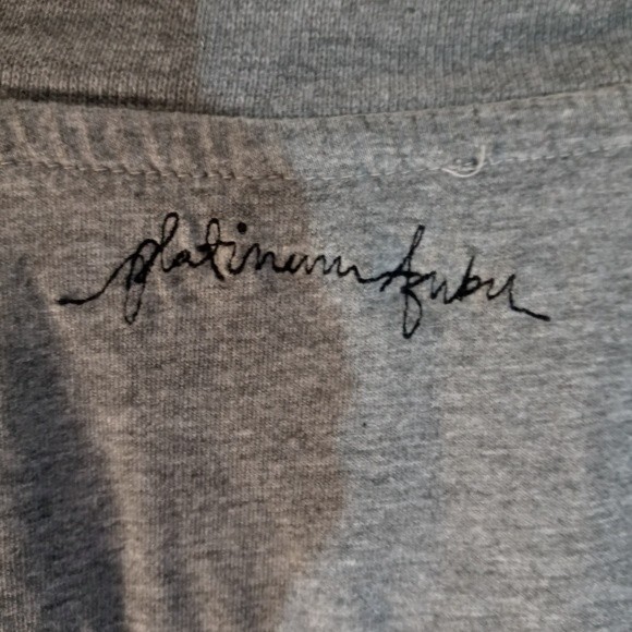 VTG 1972 Platinum Fubu Albert And The Junkyard Gang Platinum T-shirt sz … - Picture 10 of 11
